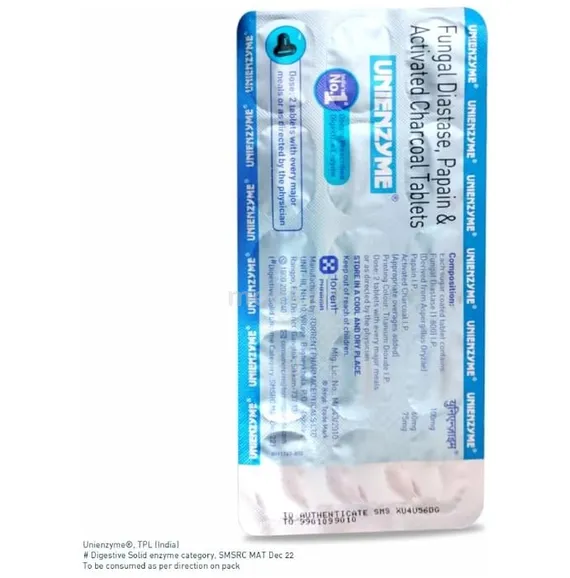 unienzyme tablet 15's